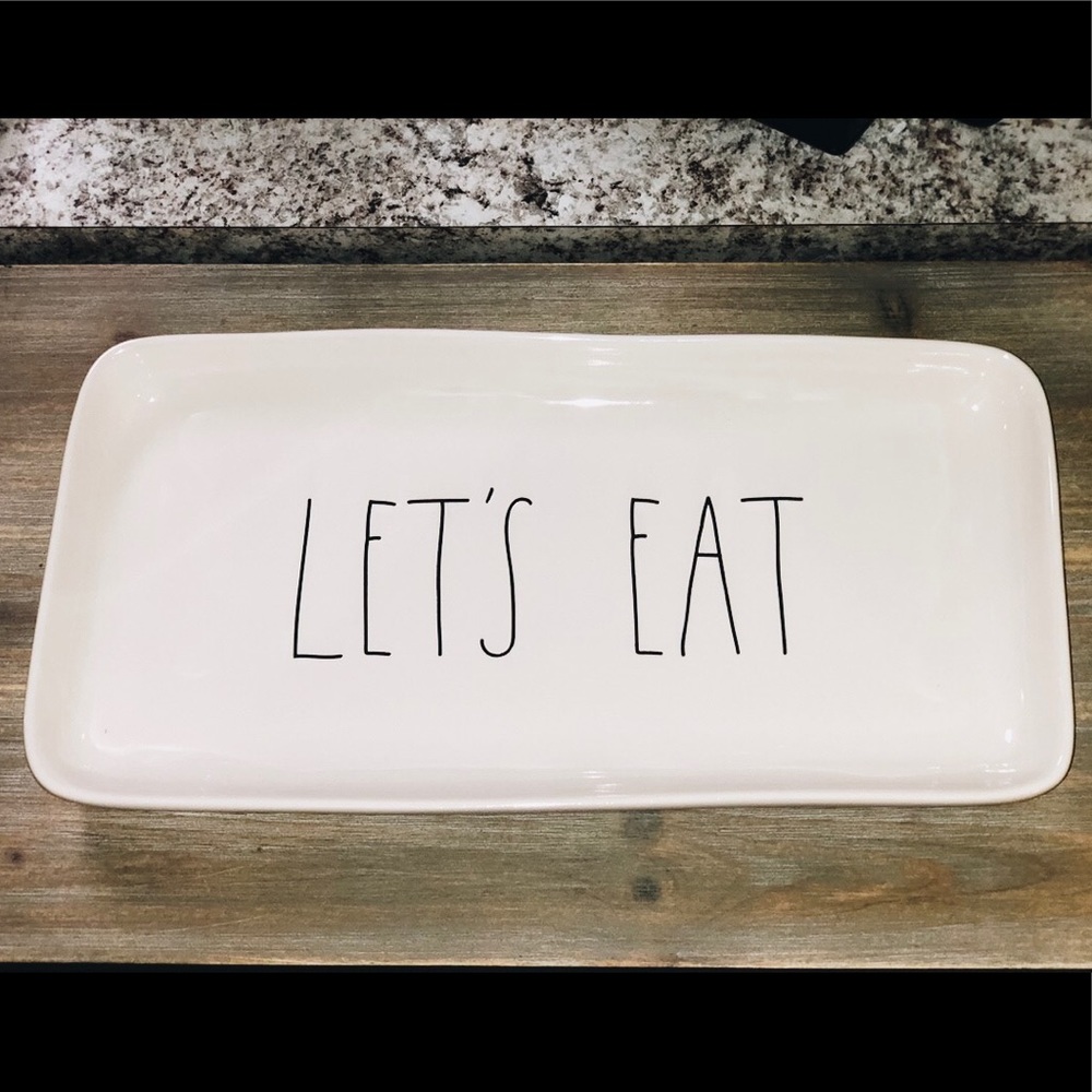 Rae Dunn “Let’s Eat” Platter